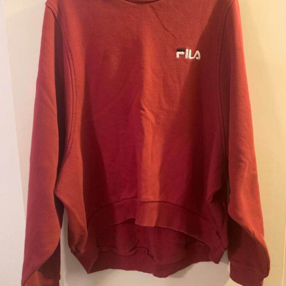 Fila Women's Burgundy Sweatshirt